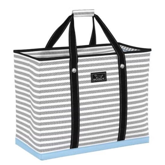 SCOUT XXL 4 Boys Bag - Zip Top Tote Oxford News NWT - Picture 1 of 2